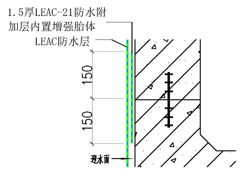 施工縫節(jié)點(diǎn)細(xì)部構(gòu)造