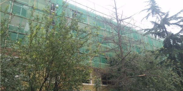 博贏建筑——學(xué)校外墻翻新質(zhì)感涂料案例